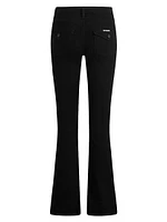 Barbara High-Rise Boot-Cut Jeans