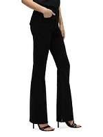 Barbara High-Rise Boot-Cut Jeans