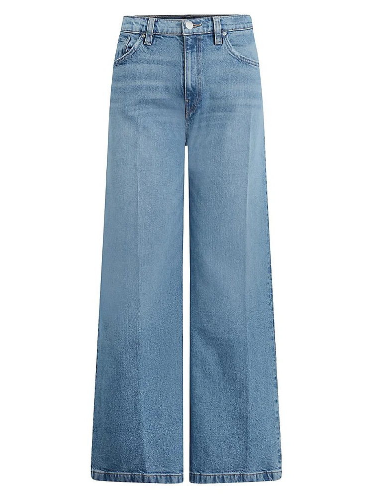 Rosie Maternity Wide-Leg Jeans