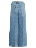 Rosie Maternity Wide-Leg Jeans