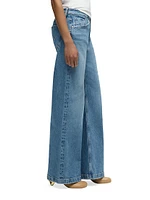 Rosie Maternity Wide-Leg Jeans