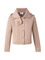 Techno Taffeta Crop Jacket