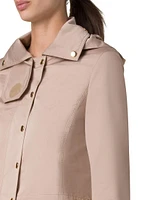 Techno Taffeta Crop Jacket