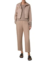 Techno Taffeta Crop Jacket