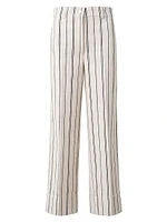 Chiara Cropped Striped Pants