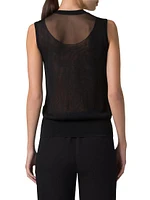 Semi-Sheer Layered Top