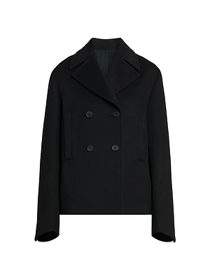 Wool-Cashmere Felt Coat