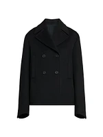 Wool-Cashmere Felt Coat