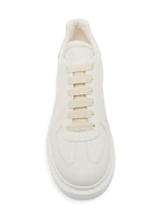 Leather Platform Sneakers