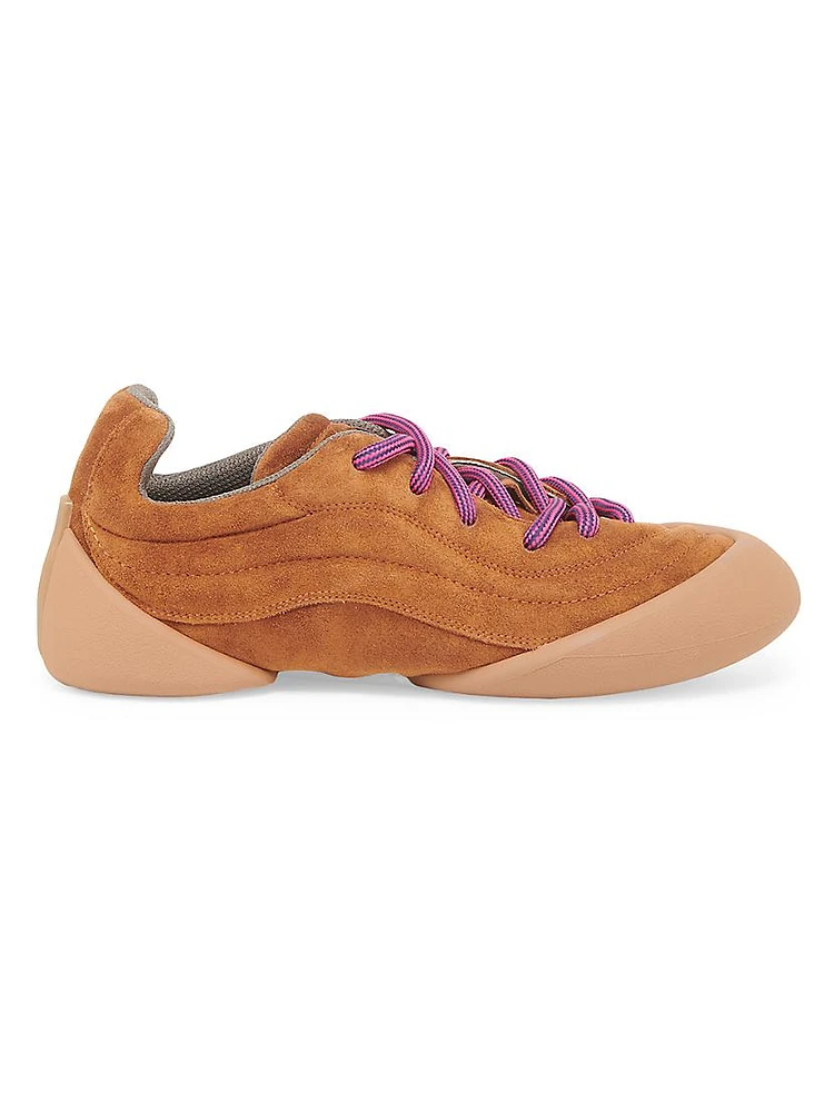 Flexion Suede Low-Top Sneakers