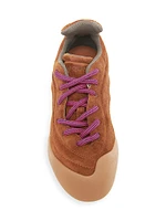 Flexion Suede Low-Top Sneakers