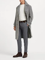 Virgin Wool Flannel Italian Fit Trousers