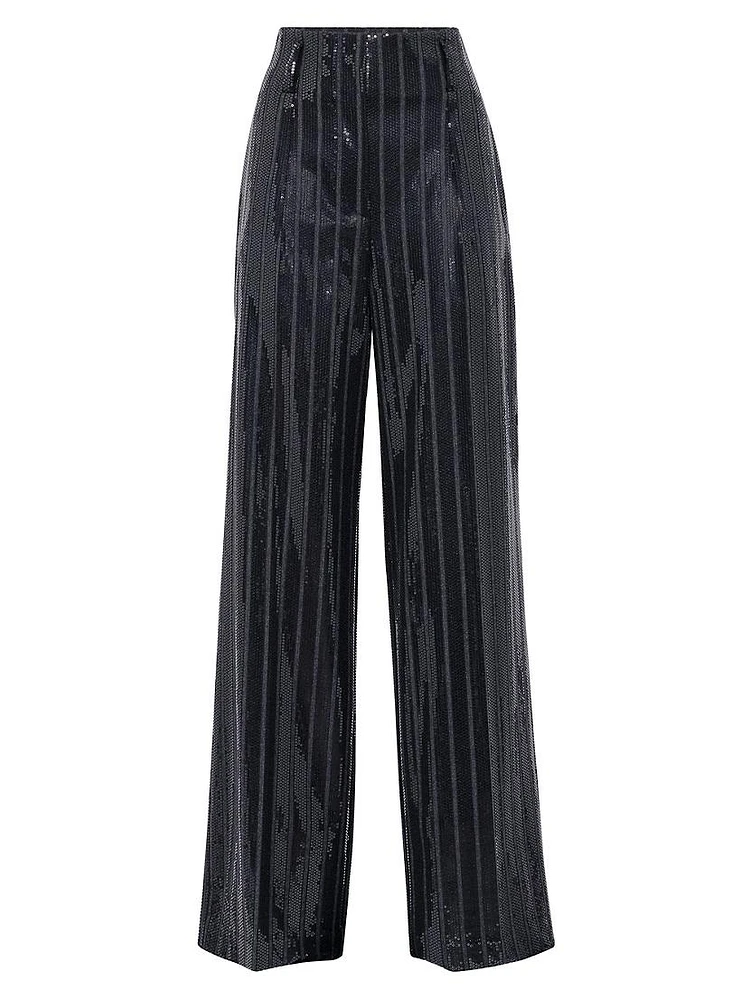 Comfort Virgin Wool Loose Corset Trousers