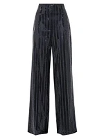 Comfort Virgin Wool Loose Corset Trousers