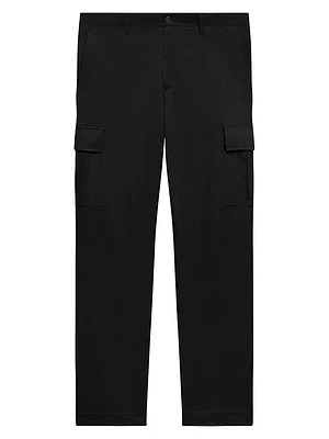 Stretch-Cotton Cargo Trousers