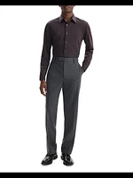 Stretch-Wool Straight-Leg Suit Pants