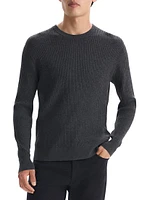 Riland Cable-Knit Crewneck Sweater