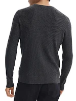 Riland Cable-Knit Crewneck Sweater