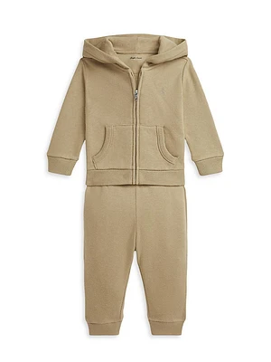 Baby's 2-Piece Zip-Up Hoodie & Joggers Sweatsuit