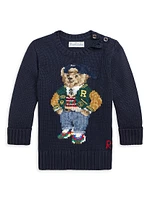 Baby Boy's Polo Bear Crewneck Sweater