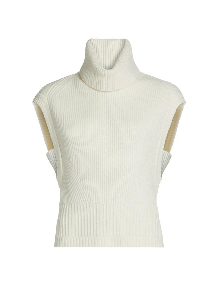 Maple Ribbed Sleeveless Top