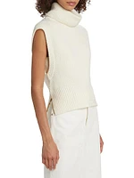 Maple Ribbed Sleeveless Top