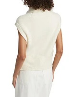 Maple Ribbed Sleeveless Top