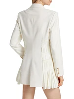 Smith Crepe Blazer Minidress