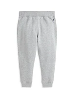 Little Boy's & Logo Cotton-Blend Fleece Hoodie Sweatpants Set