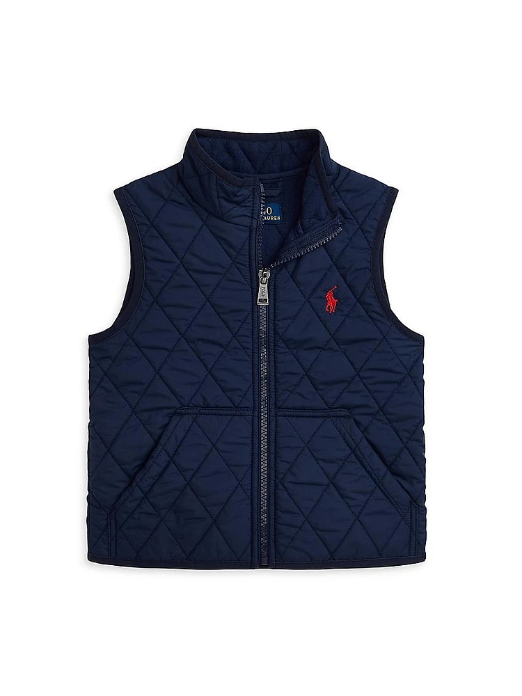 Little Boy's & Quilted Vest