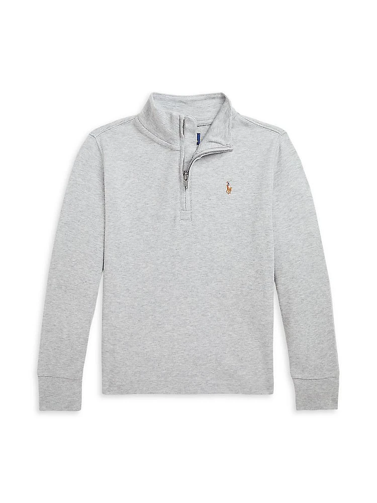 Little Boy's & Half-Zip Pullover