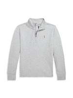 Little Boy's & Half-Zip Pullover