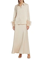 Sachi Crepe Maxi Skirt