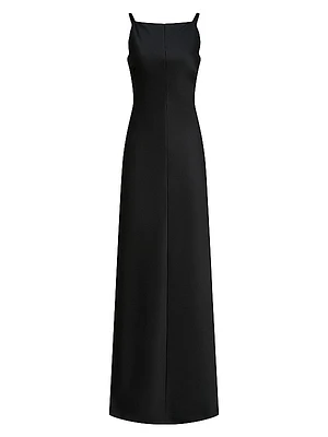 Moira Bias-Cut A-Line Gown
