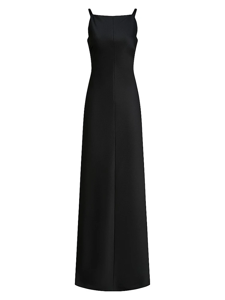 Moira Bias-Cut A-Line Gown