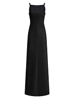 Moira Bias-Cut A-Line Gown