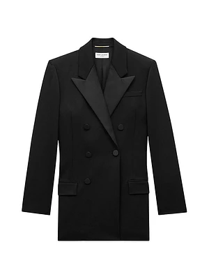 Tuxedo Jacket Grain De Poudre