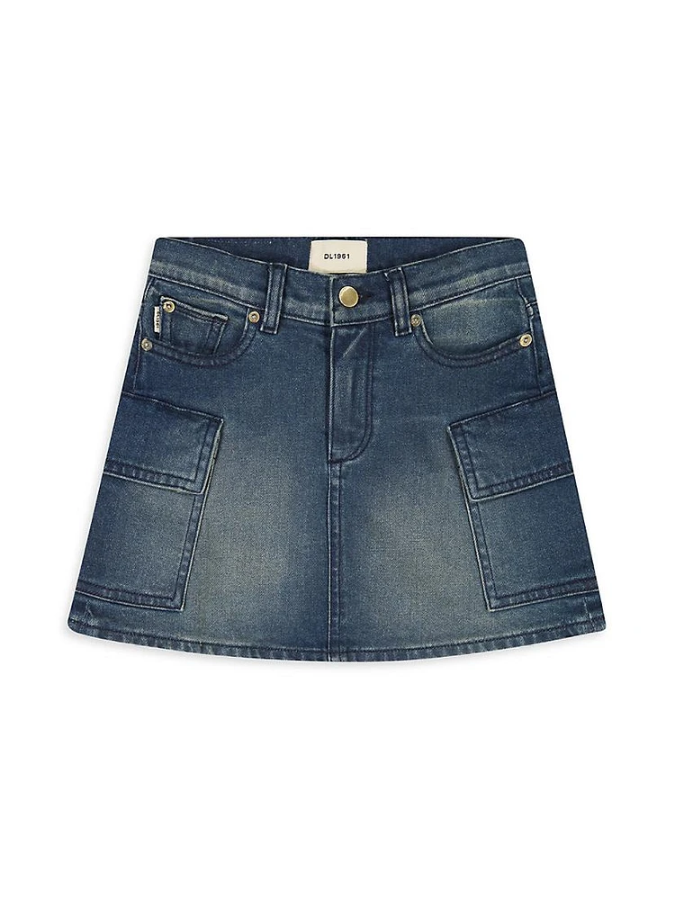 Little Girl's & Adams Jenny Cargo Miniskirt