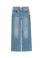 Girl's Ravello Lily Wide-Leg Jeans