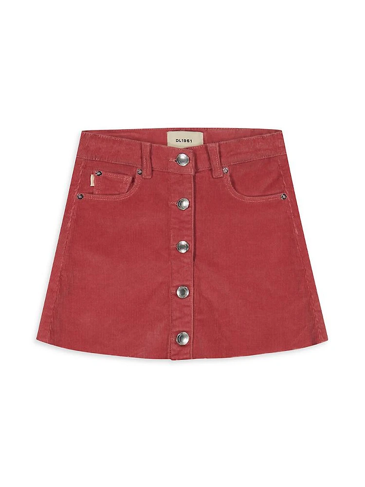 Little Girl's & Corduroy Jenny Miniskirt