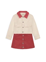 Little Girl's & Corduroy Jenny Miniskirt