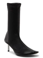 55MM Leather Ankle Boots