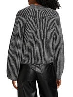 Sasha Graduated Rib Sweater