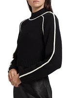 Crewneck Combo Midi-Dress