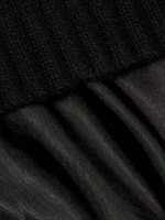 Crewneck Combo Midi-Dress