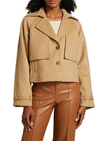 Easton Pieced Trench Jacket