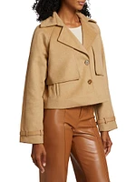 Easton Pieced Trench Jacket