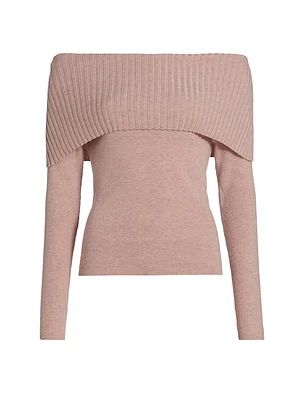 Becca Knit Funnel Neck Top