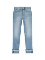 Little Girl's & Fountain Fur Emie Straight-Leg Jeans