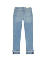 Little Girl's & Fountain Fur Emie Straight-Leg Jeans